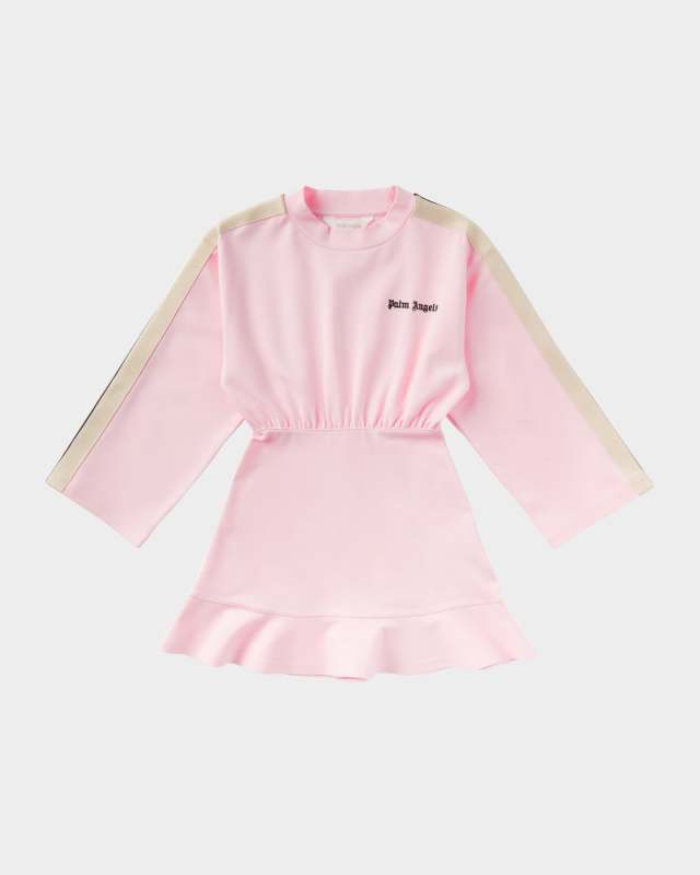 Girl's Logo-Print Sweatshirt Dress, Size